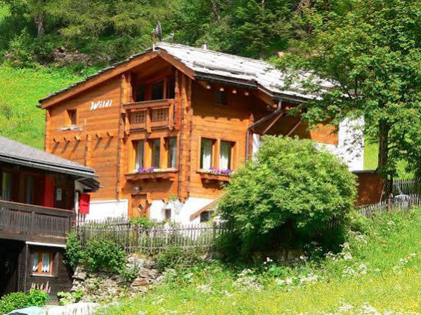 Haus Alpenperle Apartment Saas-Almagell Exterior photo