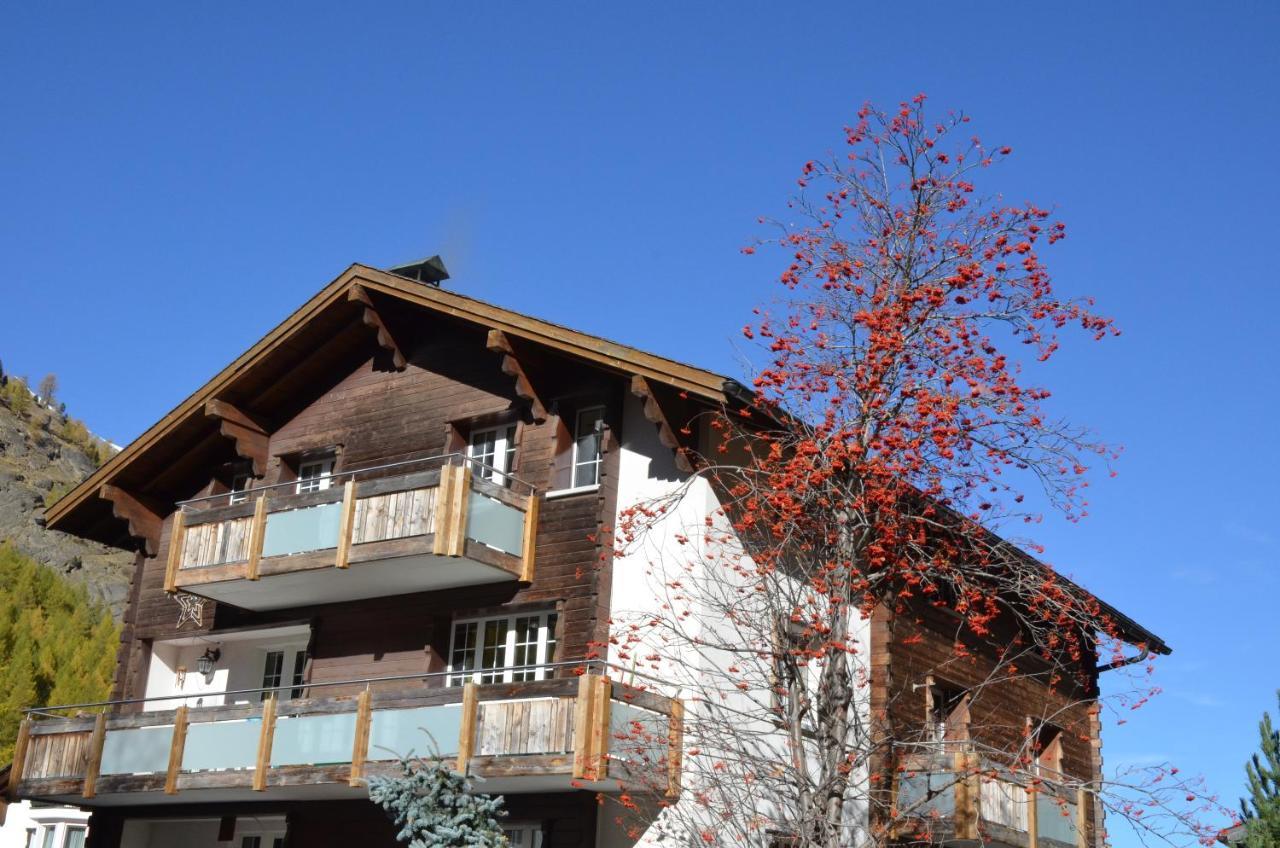 Haus Alpenperle Apartment Saas-Almagell Exterior photo